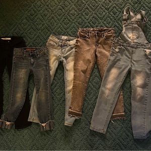 Girls Skinny Jeans Bundle - size 5&6